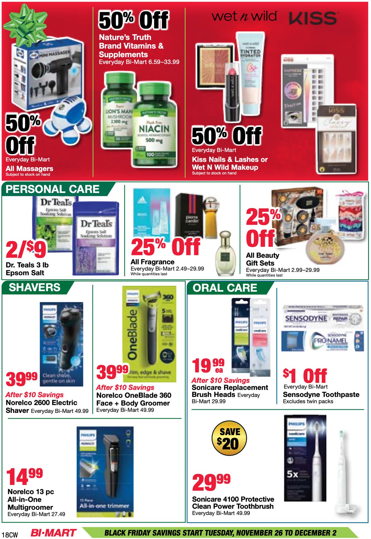 Weekly ad Bi-Mart 11/26/2024 - 12/02/2024