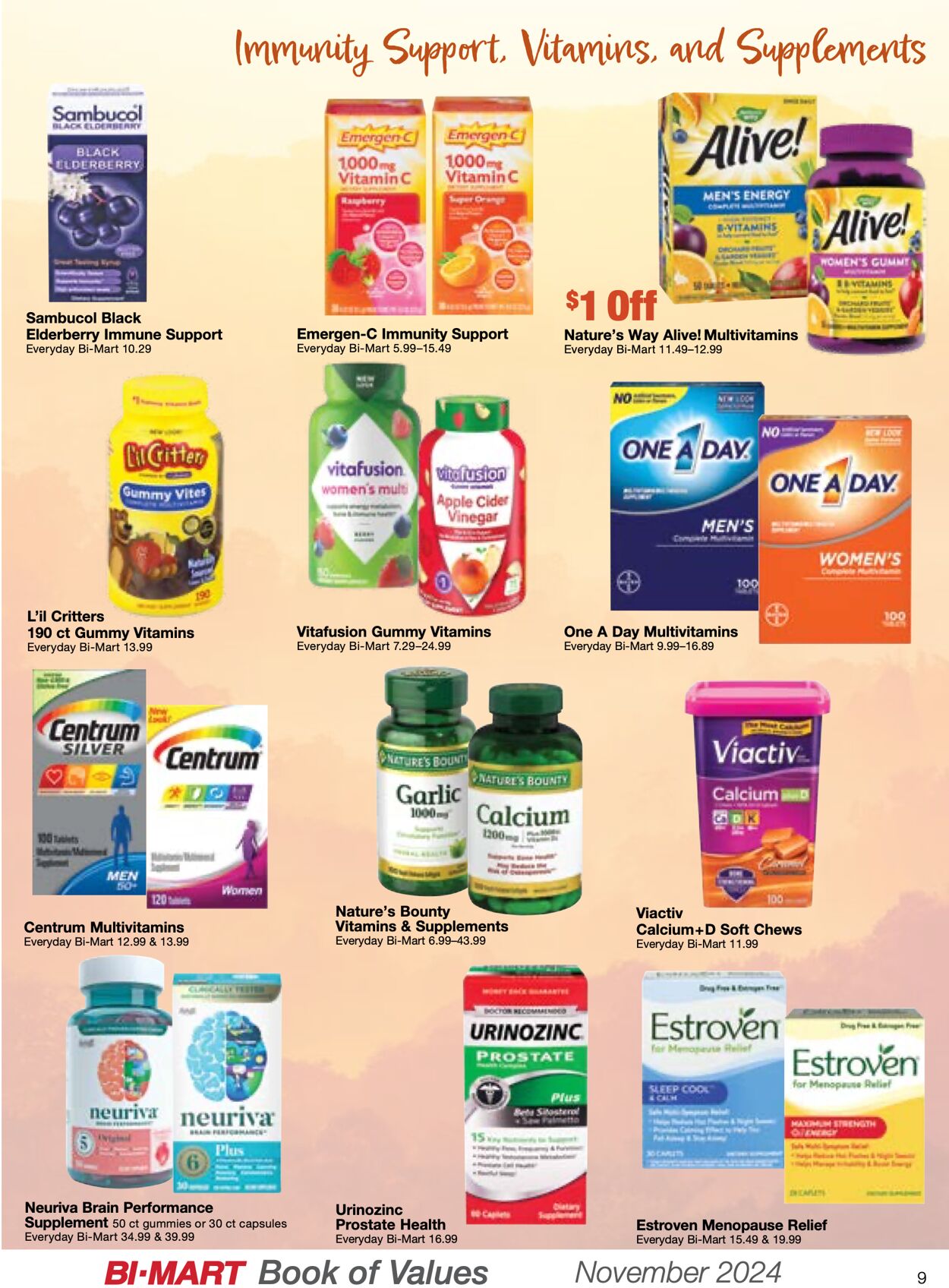 Weekly ad Bi-Mart 11/04/2024 - 12/04/2024