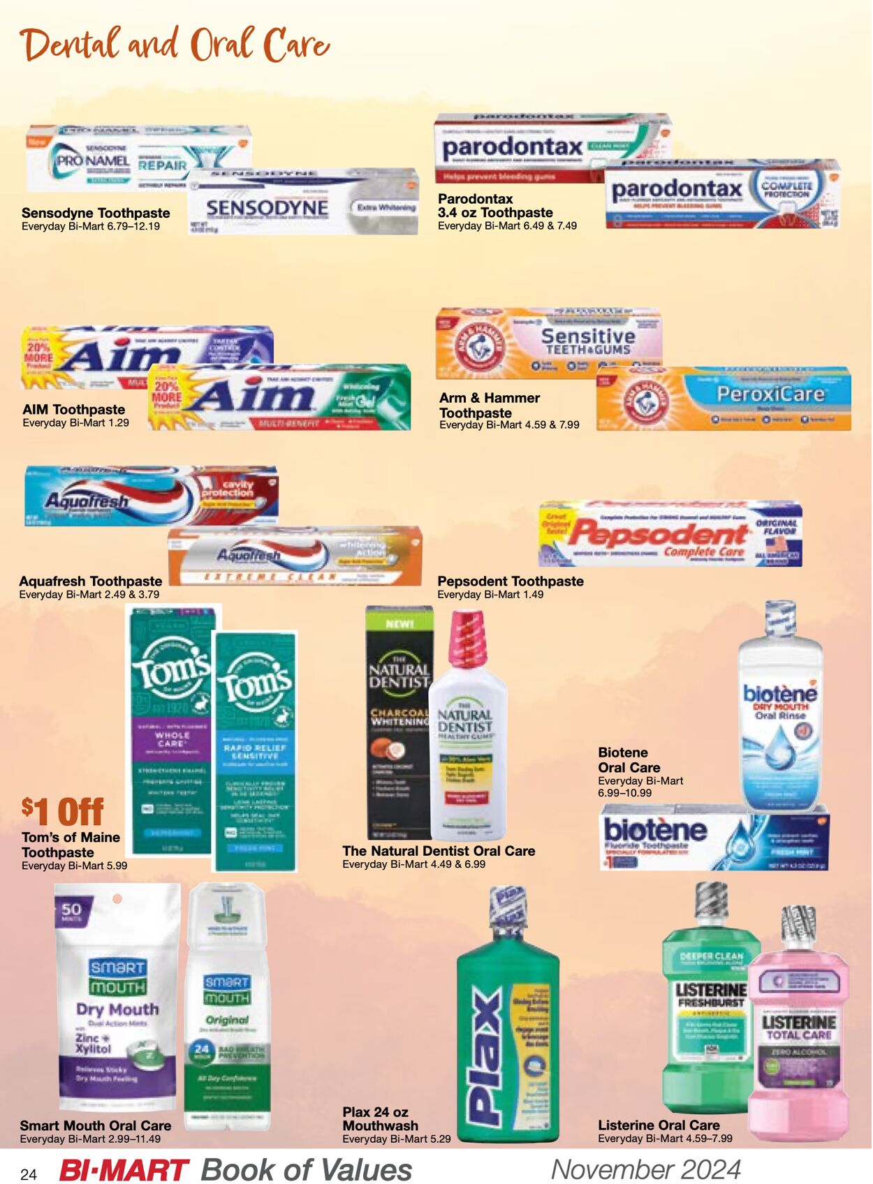 Weekly ad Bi-Mart 11/04/2024 - 12/04/2024