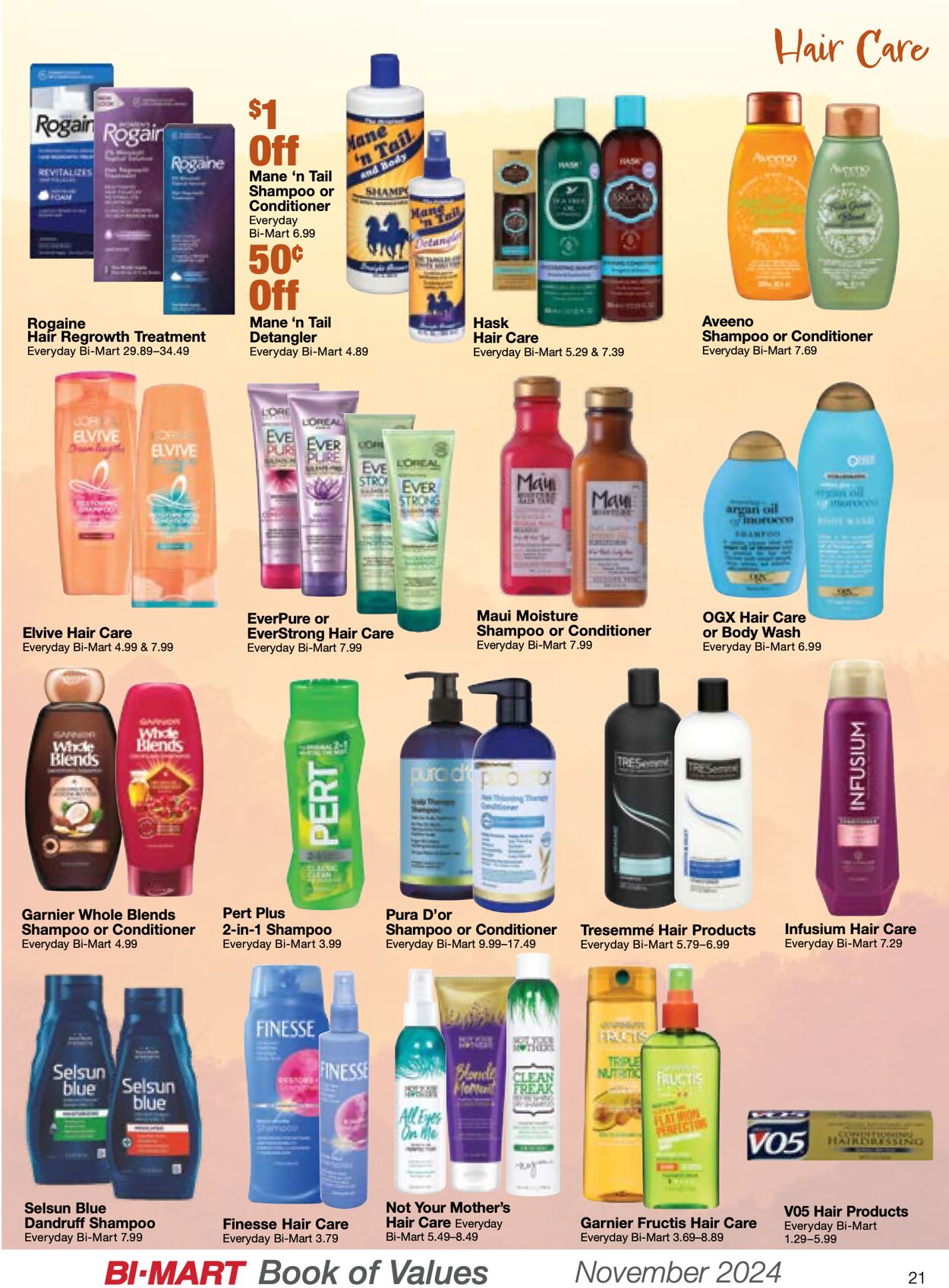 Weekly ad Bi-Mart 11/04/2024 - 12/04/2024