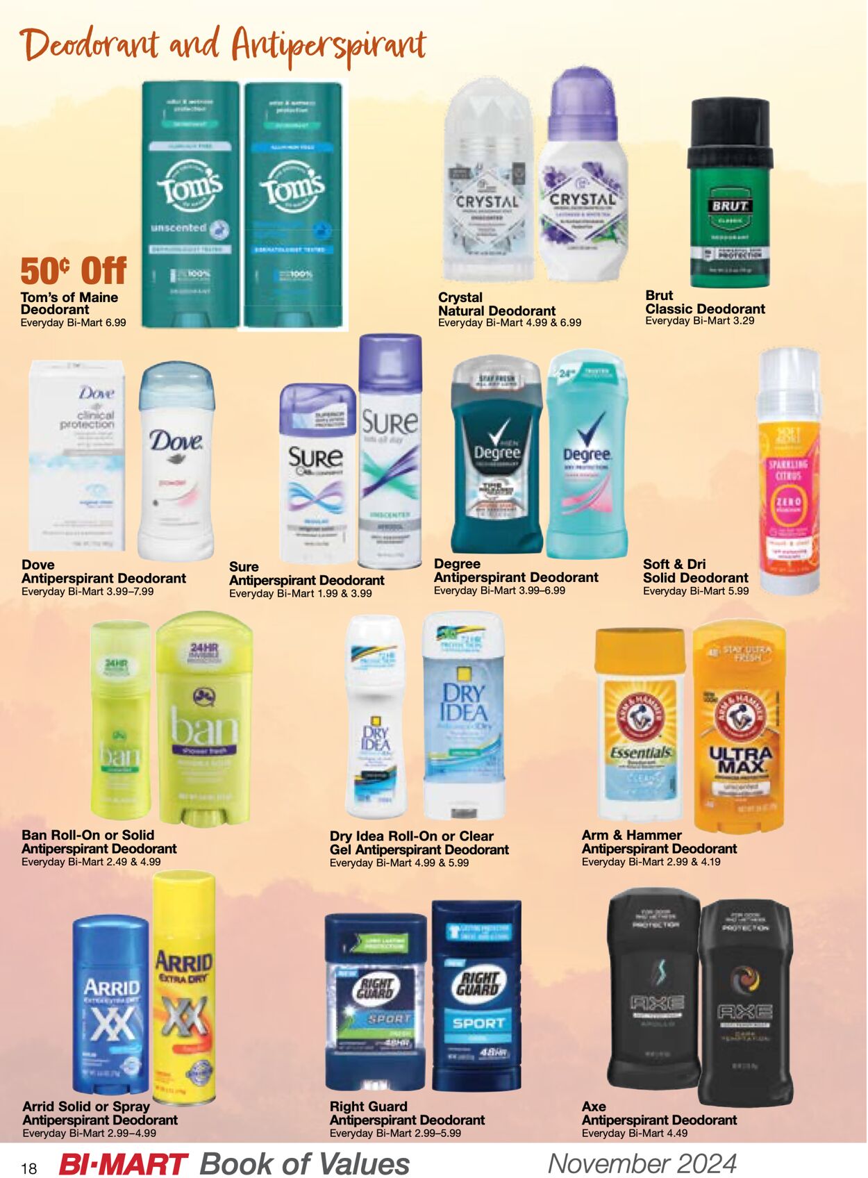 Weekly ad Bi-Mart 11/04/2024 - 12/04/2024