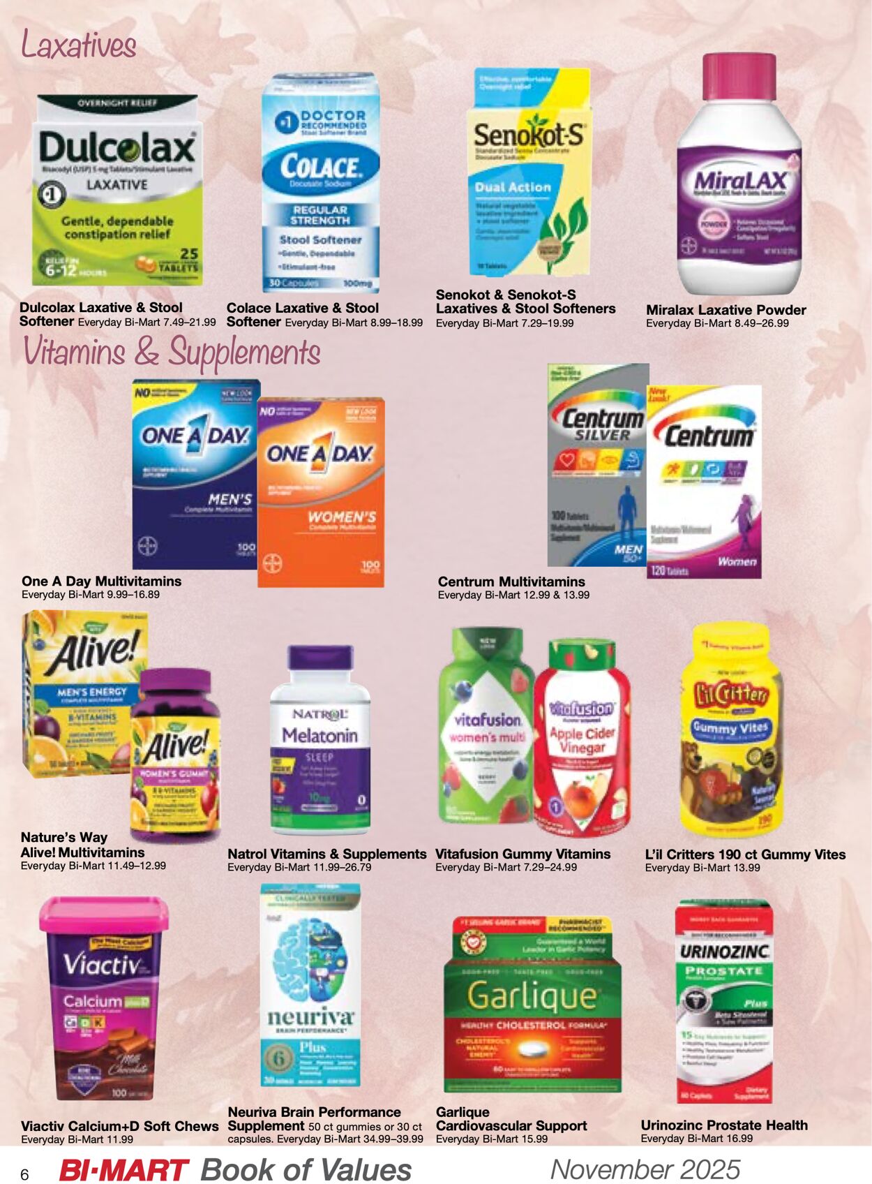 Weekly ad Bi-Mart 11/02/2025 - 11/16/2025