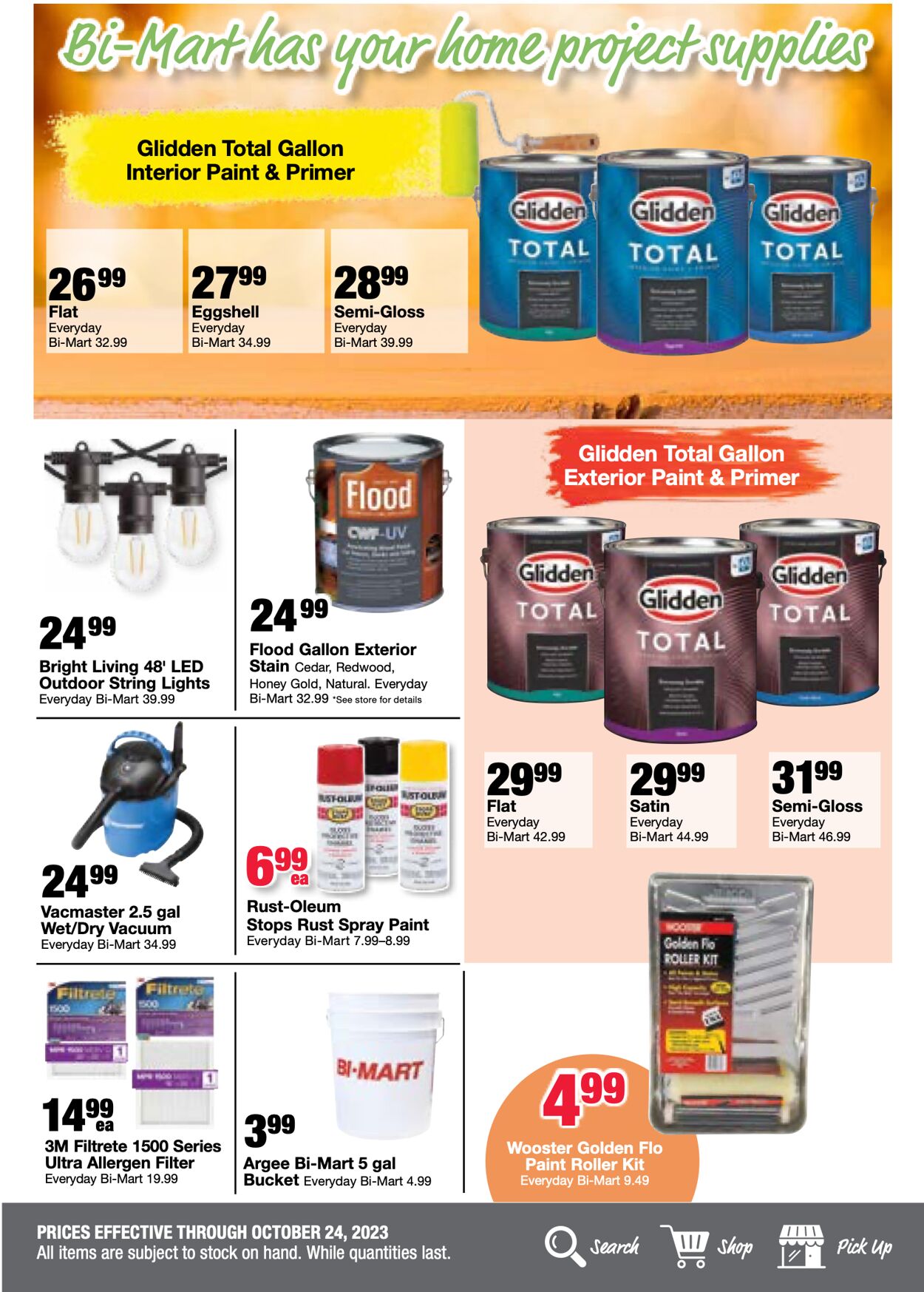 Weekly ad Bi-Mart 10/11/2023 - 10/24/2023