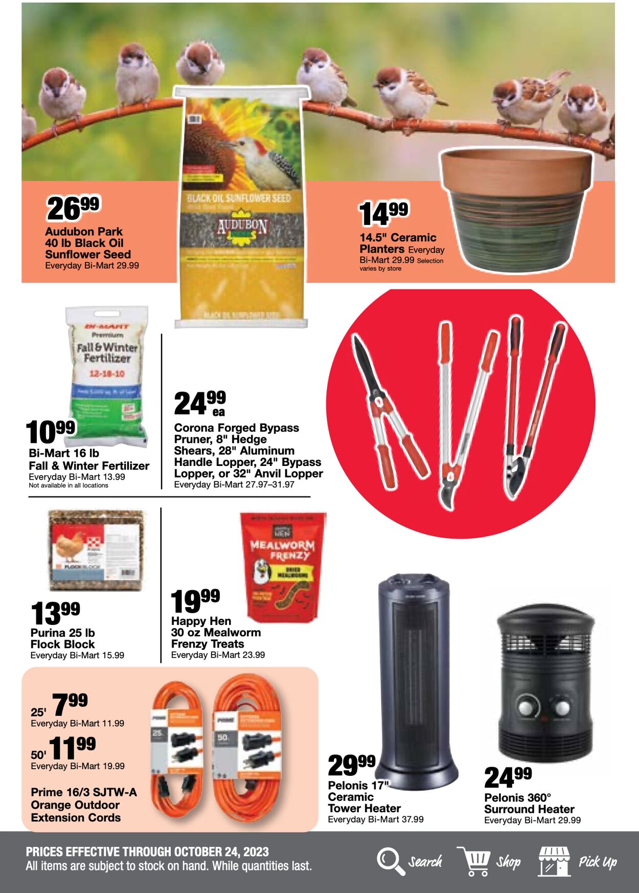 Weekly ad Bi-Mart 10/11/2023 - 10/24/2023