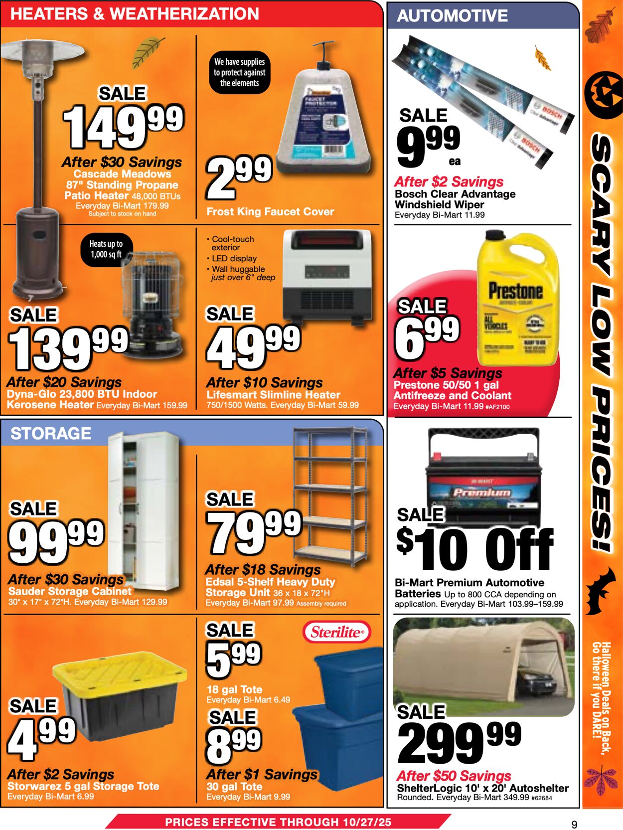Weekly ad Bi-Mart 10/15/2025 - 10/29/2025
