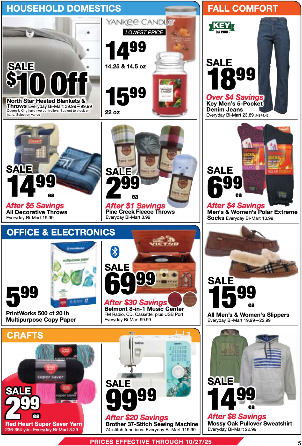 Weekly ad Bi-Mart 10/15/2025 - 10/29/2025