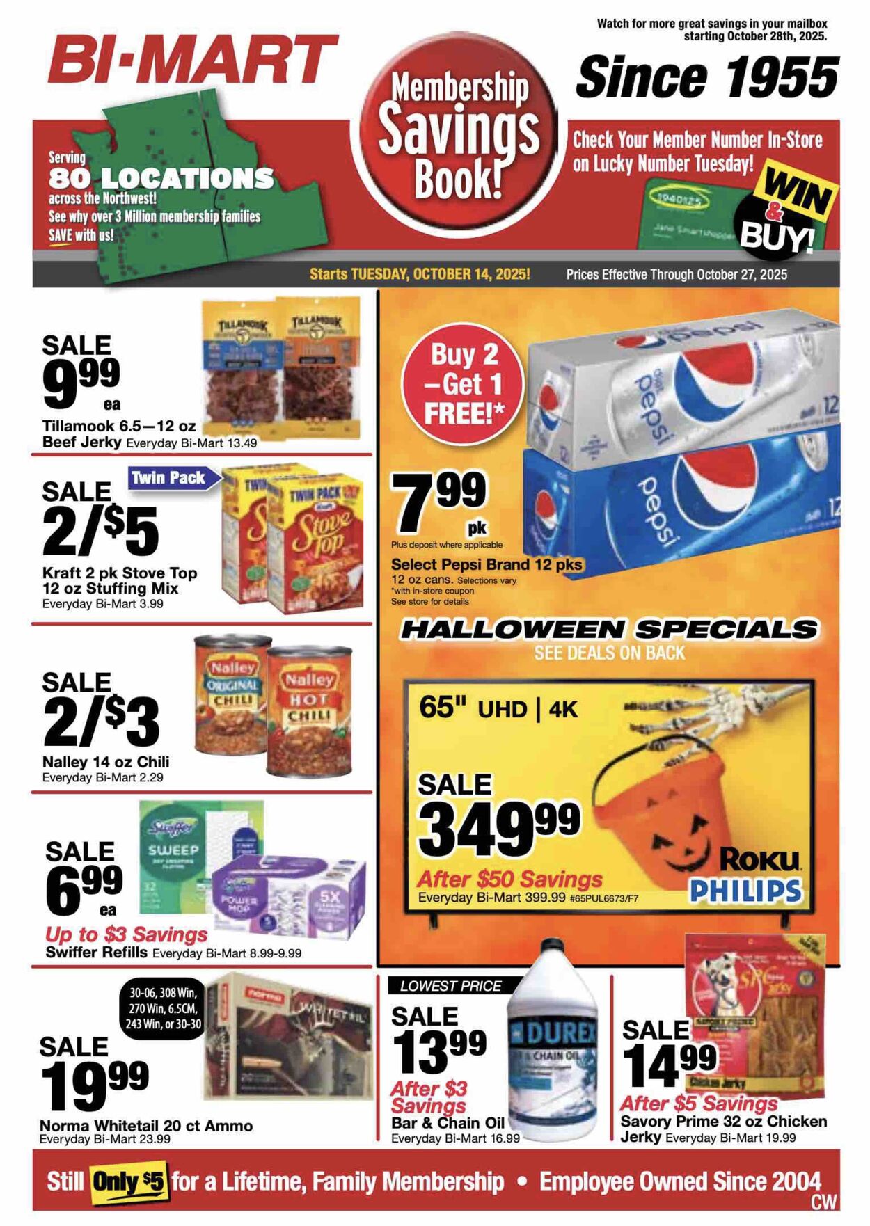 Weekly ad Bi-Mart 10/15/2025 - 10/29/2025
