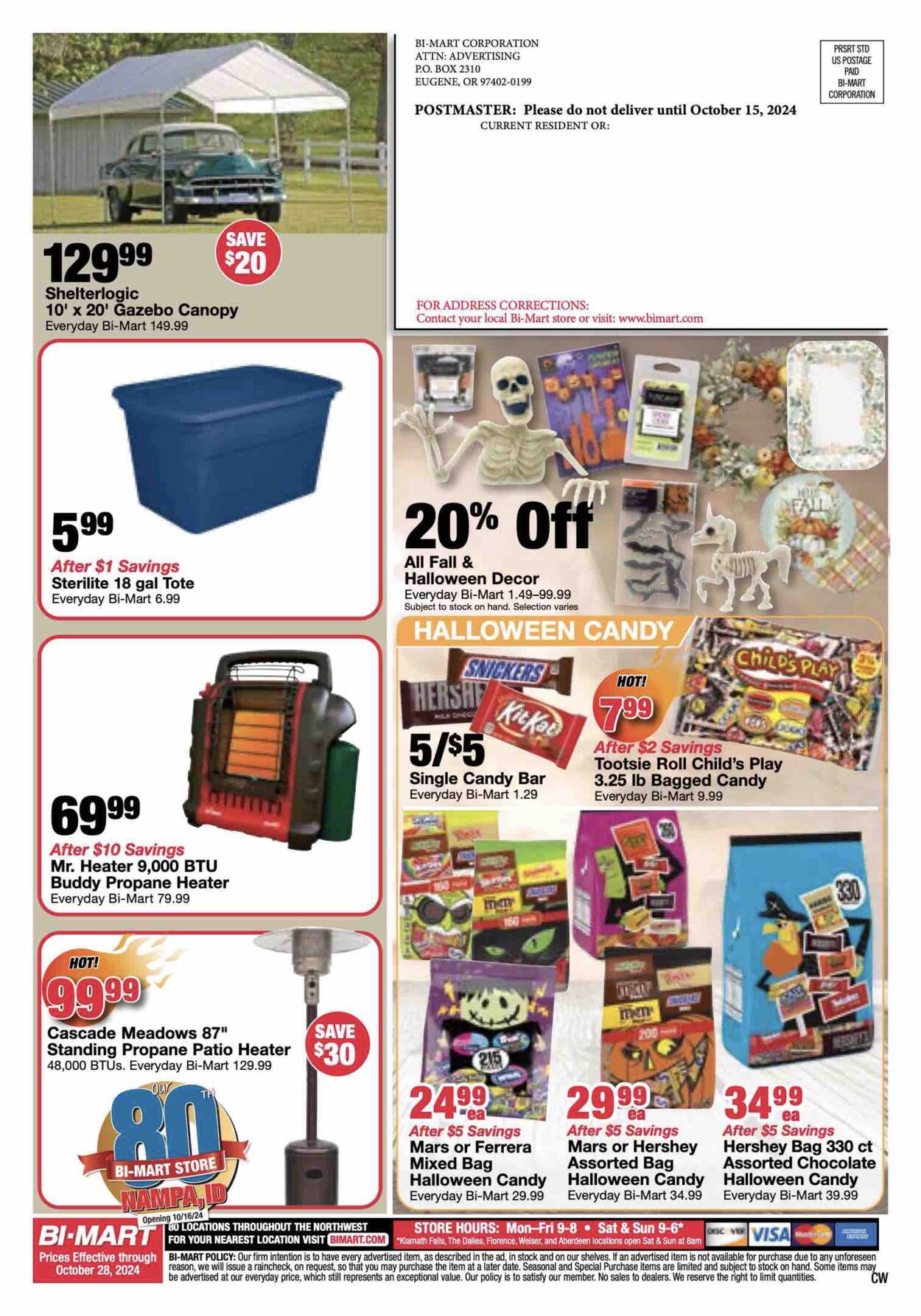 Weekly ad Bi-Mart 10/15/2024 - 10/28/2024