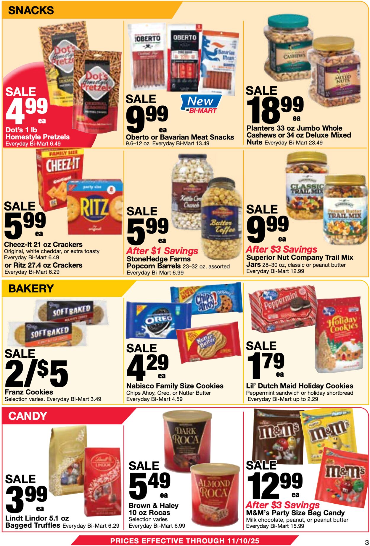 Weekly ad Bi-Mart 10/29/2025 - 11/05/2025