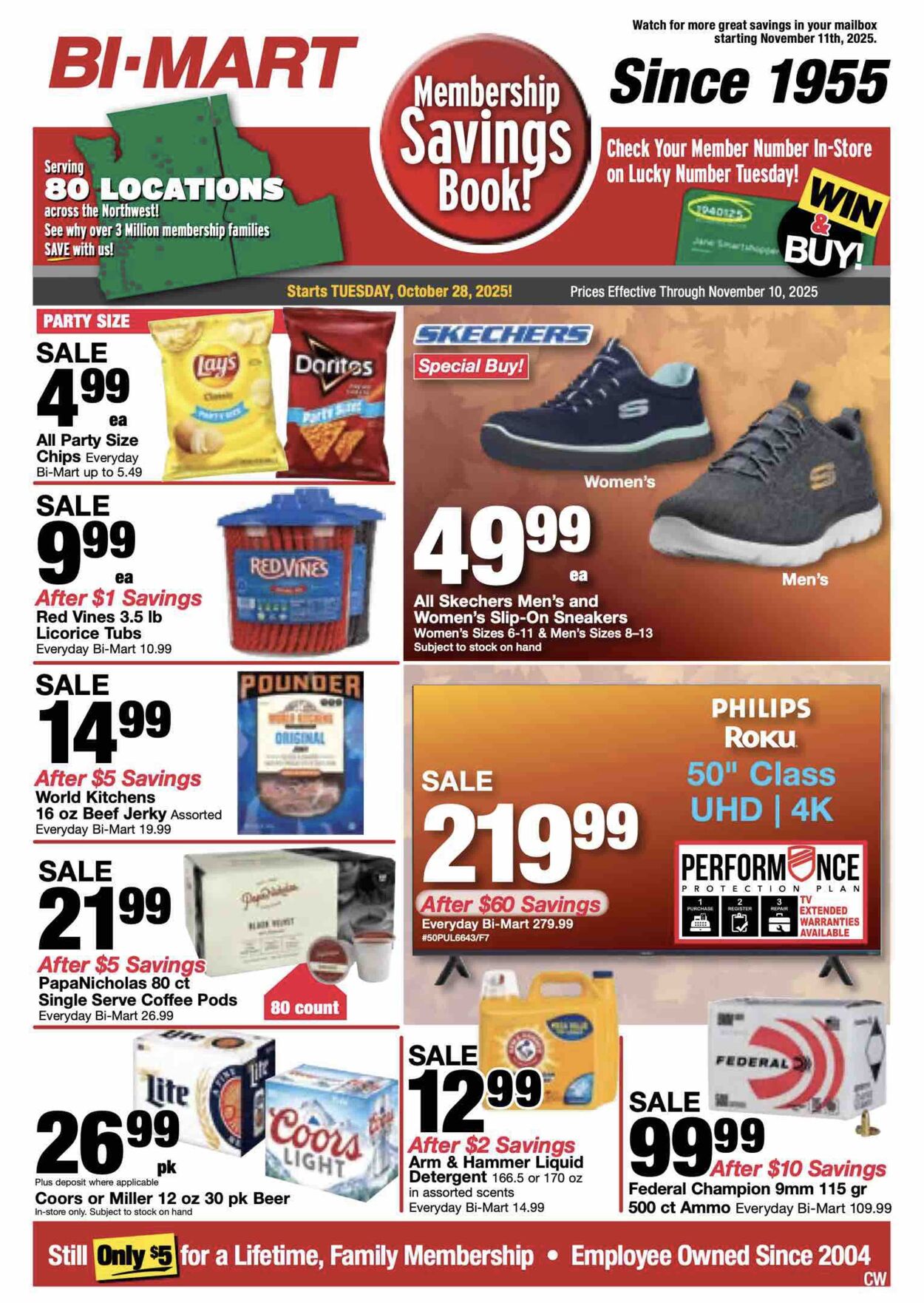Weekly ad Bi-Mart 10/29/2025 - 11/05/2025