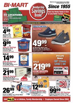 Weekly ad Bi-Mart 10/29/2025 - 11/05/2025