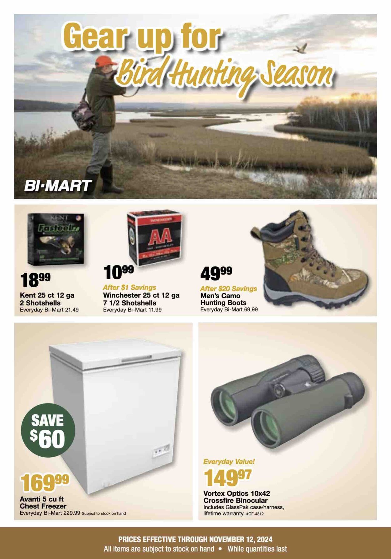 Weekly ad Bi-Mart 10/29/2024 - 11/12/2024