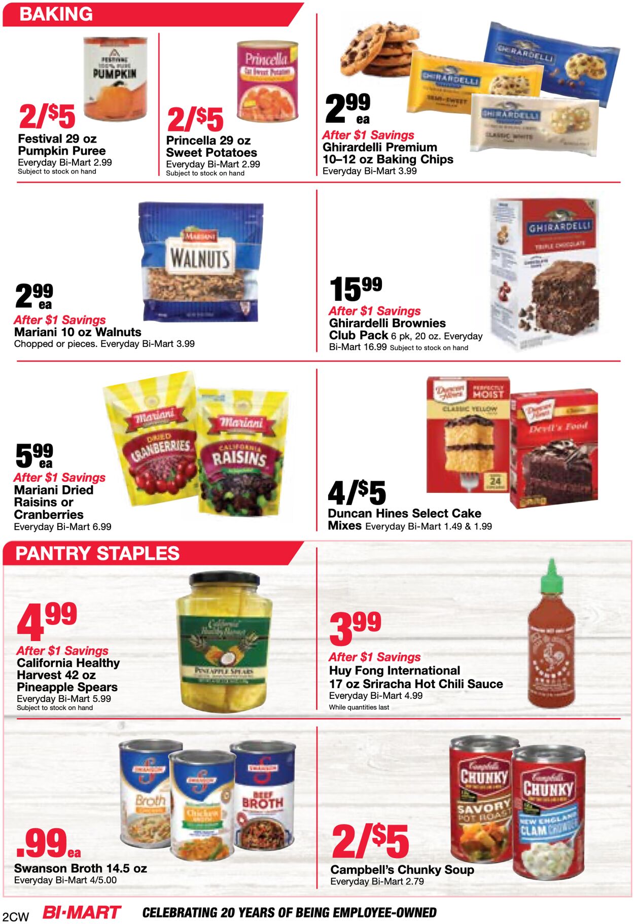 Weekly ad Bi-Mart 10/29/2024 - 11/11/2024