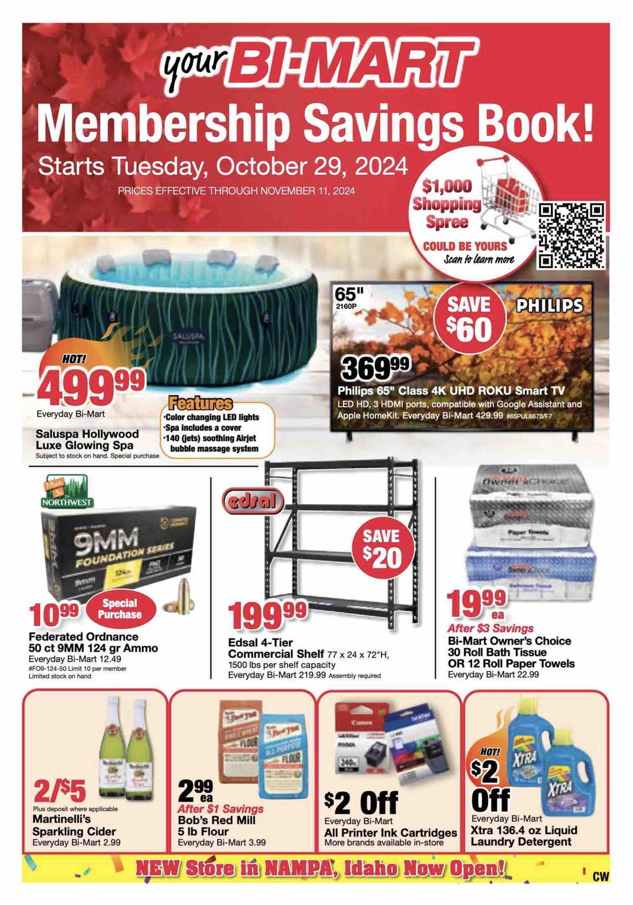 Weekly ad Bi-Mart 10/29/2024 - 11/11/2024