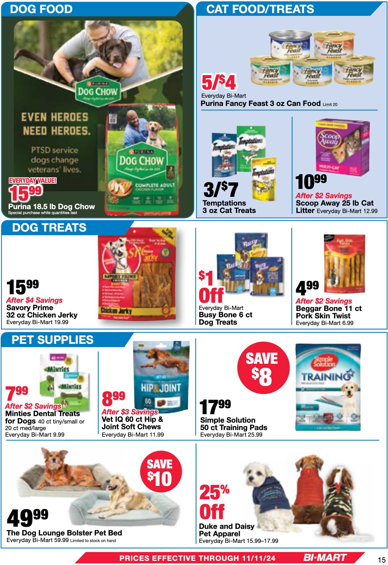 Weekly ad Bi-Mart 10/29/2024 - 11/11/2024