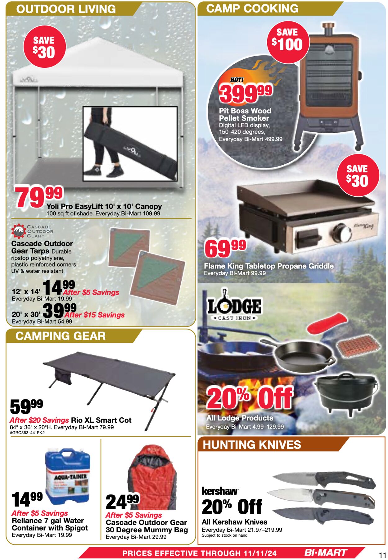 Weekly ad Bi-Mart 10/29/2024 - 11/11/2024