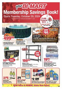 Weekly ad Bi-Mart 08/31/2022 - 09/13/2022