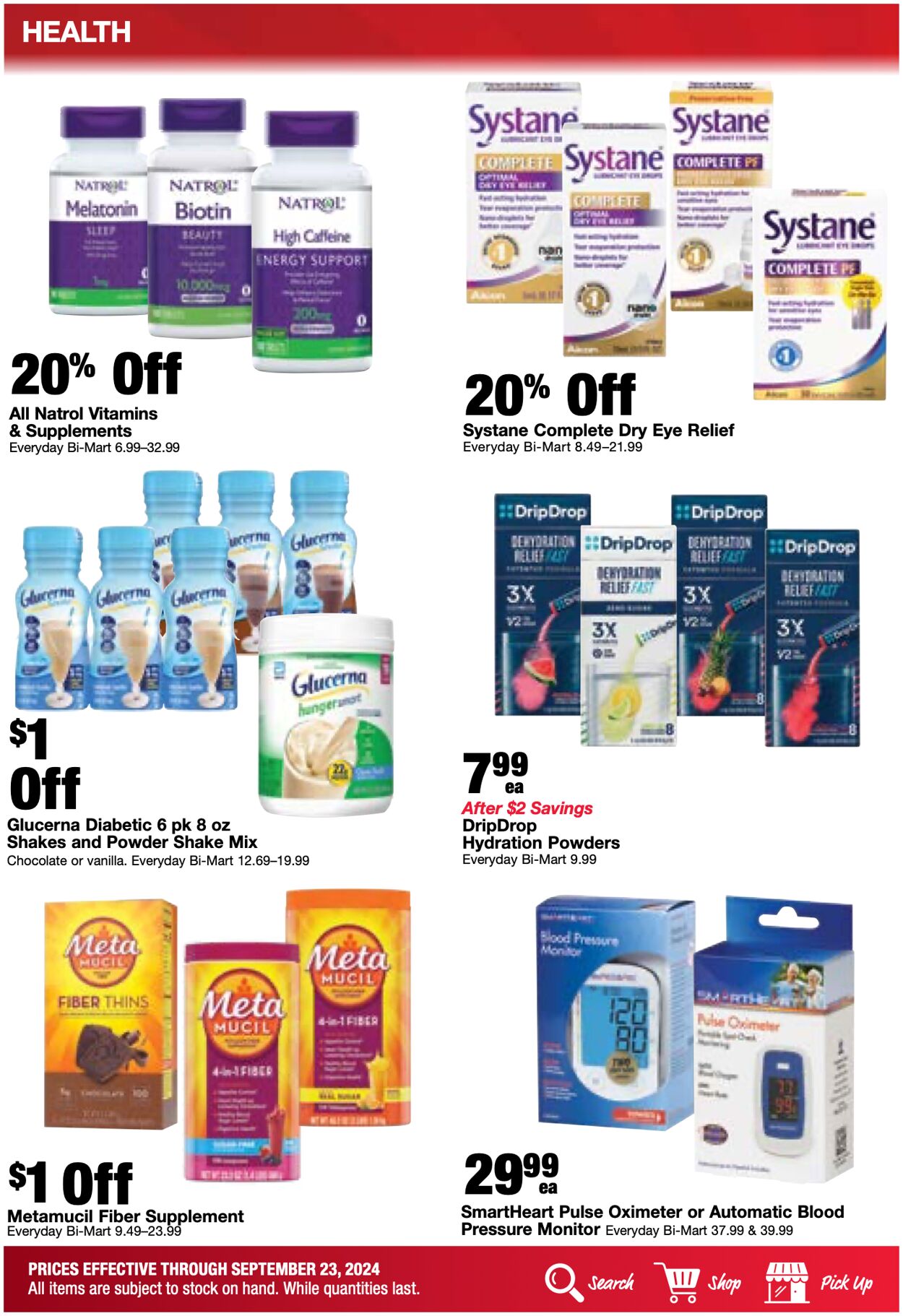 Weekly ad Bi-Mart 09/17/2024 - 09/23/2024