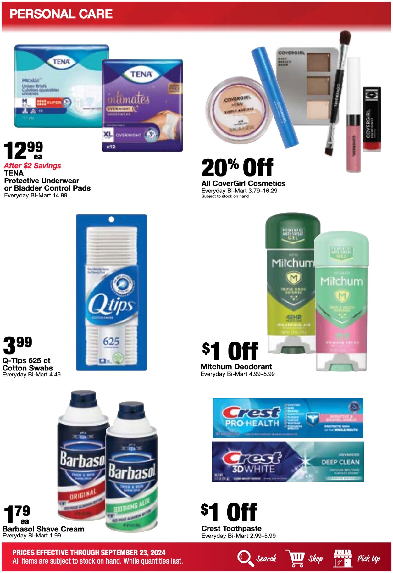 Weekly ad Bi-Mart 09/17/2024 - 09/23/2024