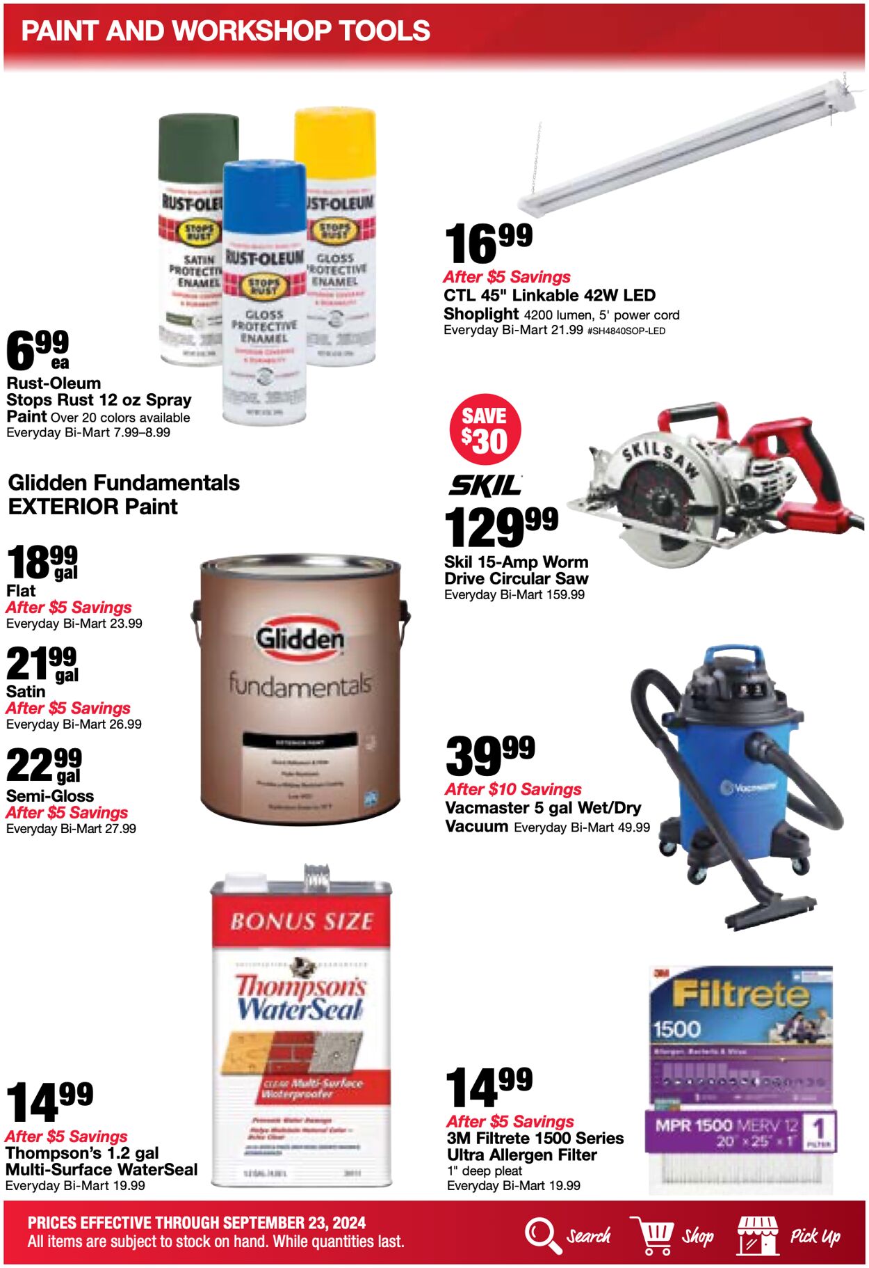 Weekly ad Bi-Mart 09/17/2024 - 09/23/2024