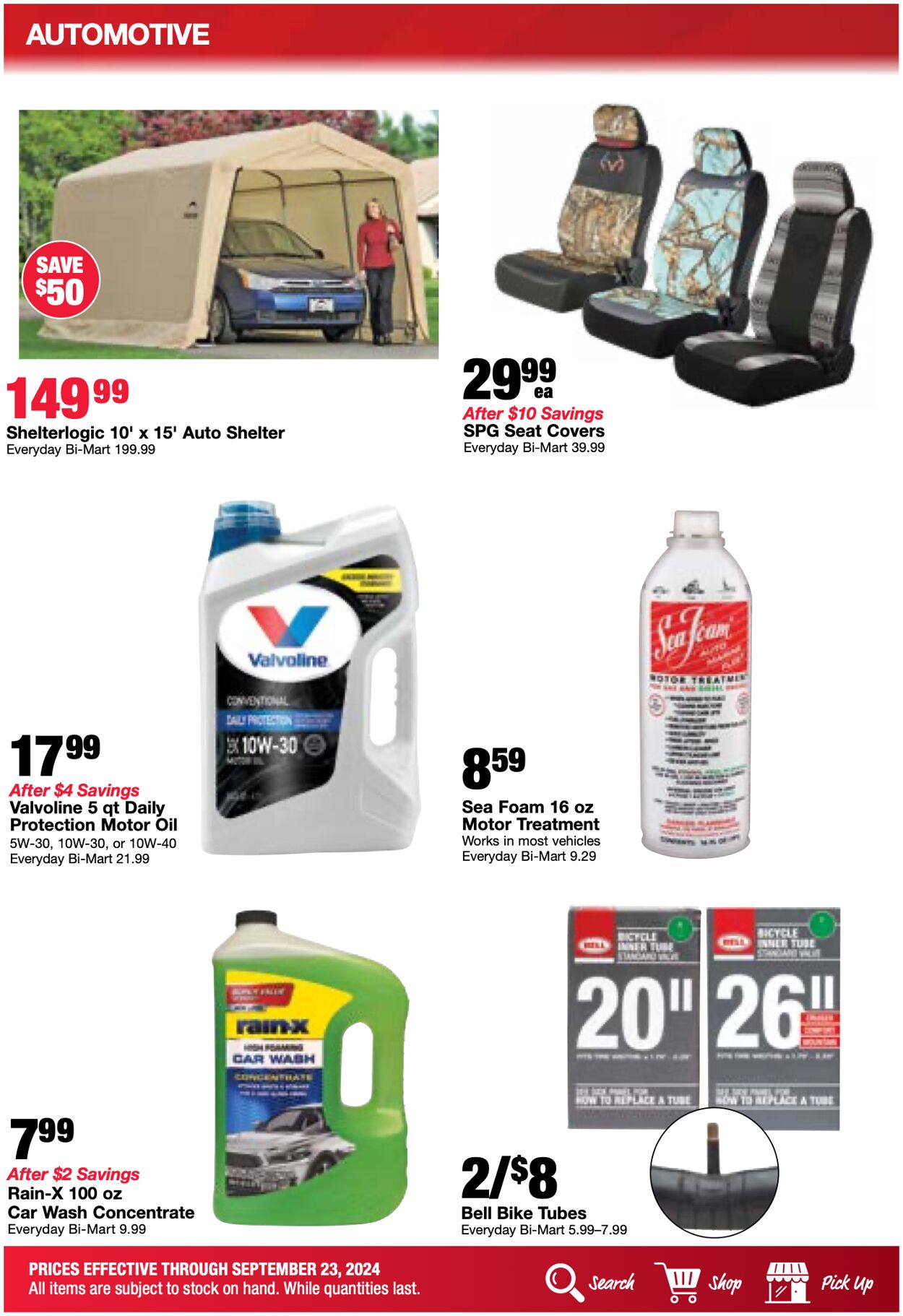 Weekly ad Bi-Mart 09/17/2024 - 09/23/2024