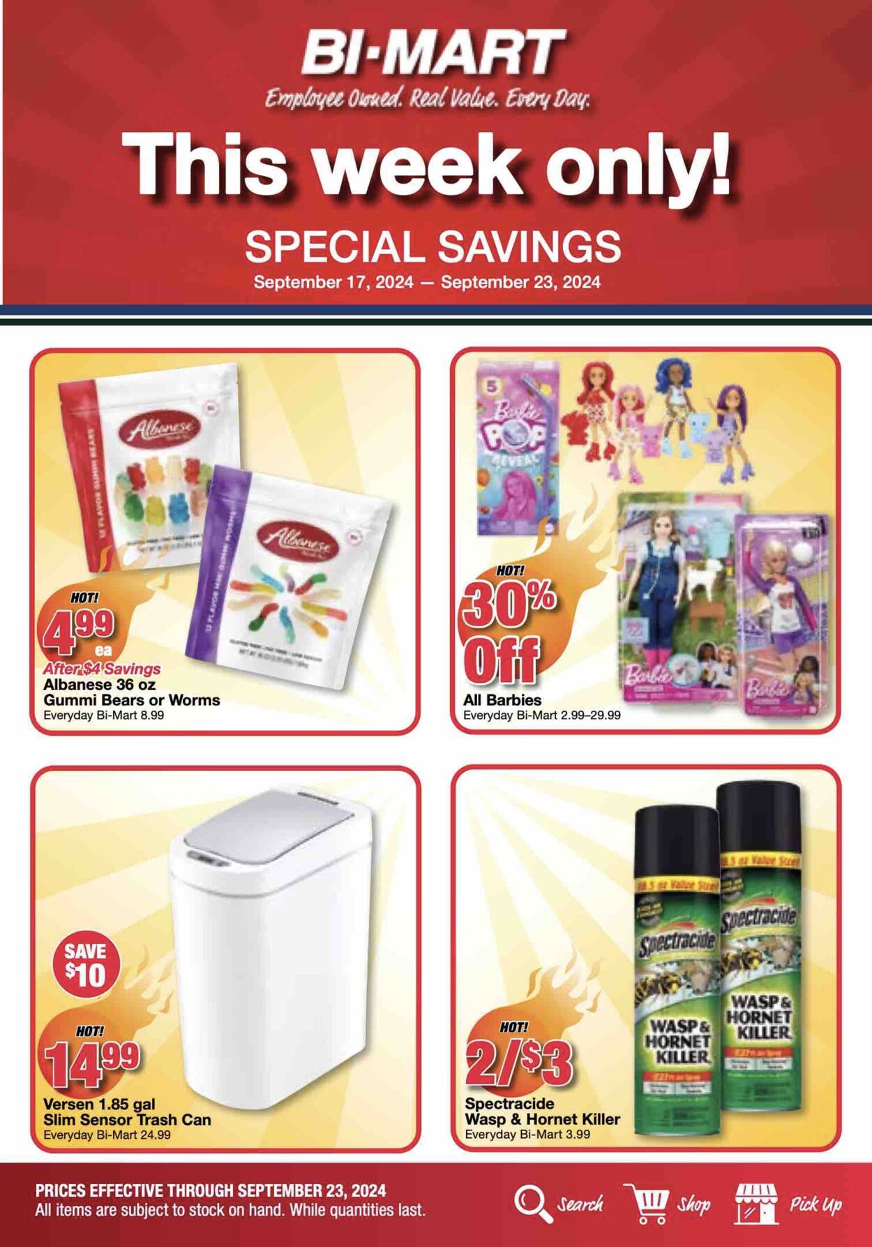 Weekly ad Bi-Mart 09/17/2024 - 09/23/2024