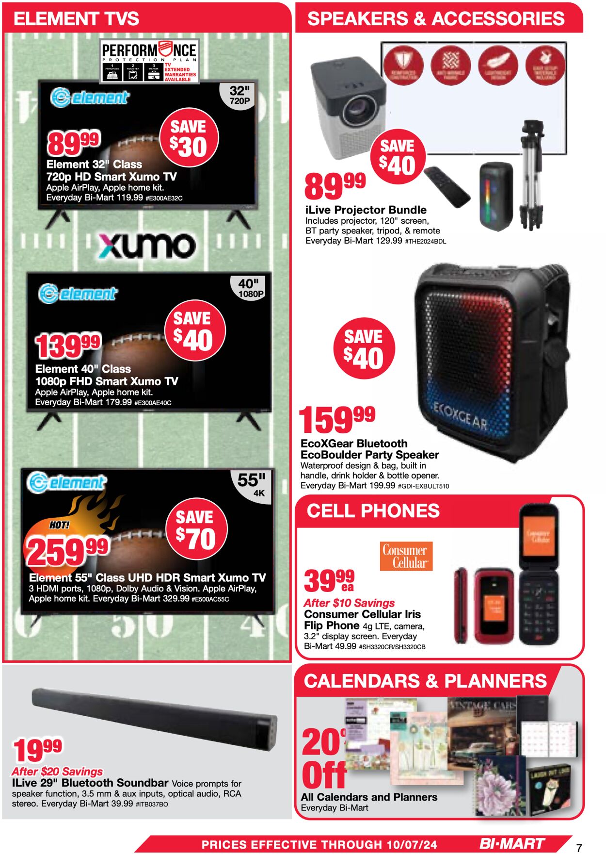 Weekly ad Bi-Mart 09/24/2024 - 10/07/2024