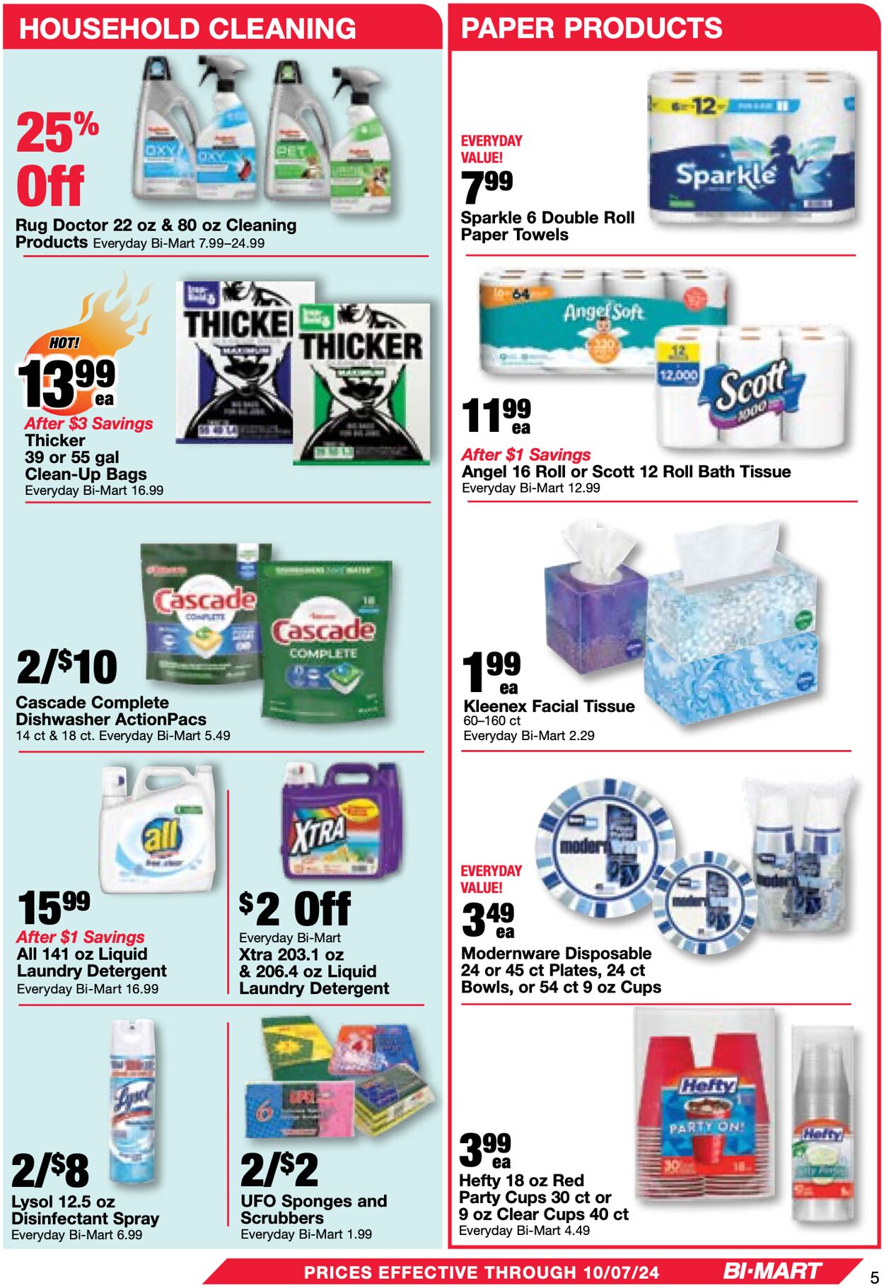 Weekly ad Bi-Mart 09/24/2024 - 10/07/2024