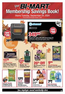 Weekly ad Bi-Mart 10/28/2024 - 11/04/2024