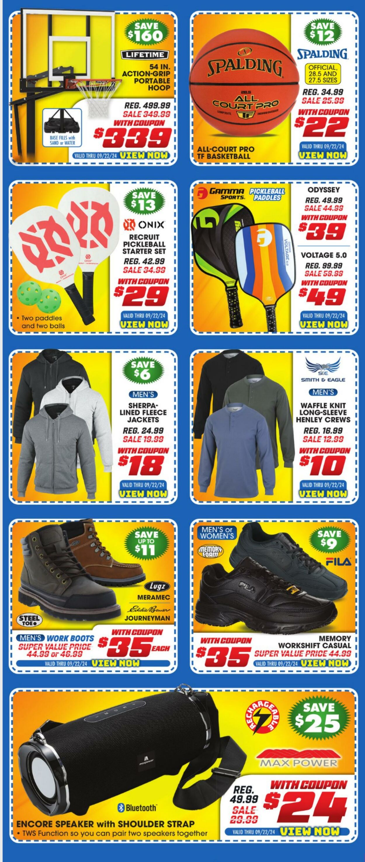 Weekly ad Big  5 09/20/2024 - 09/22/2024