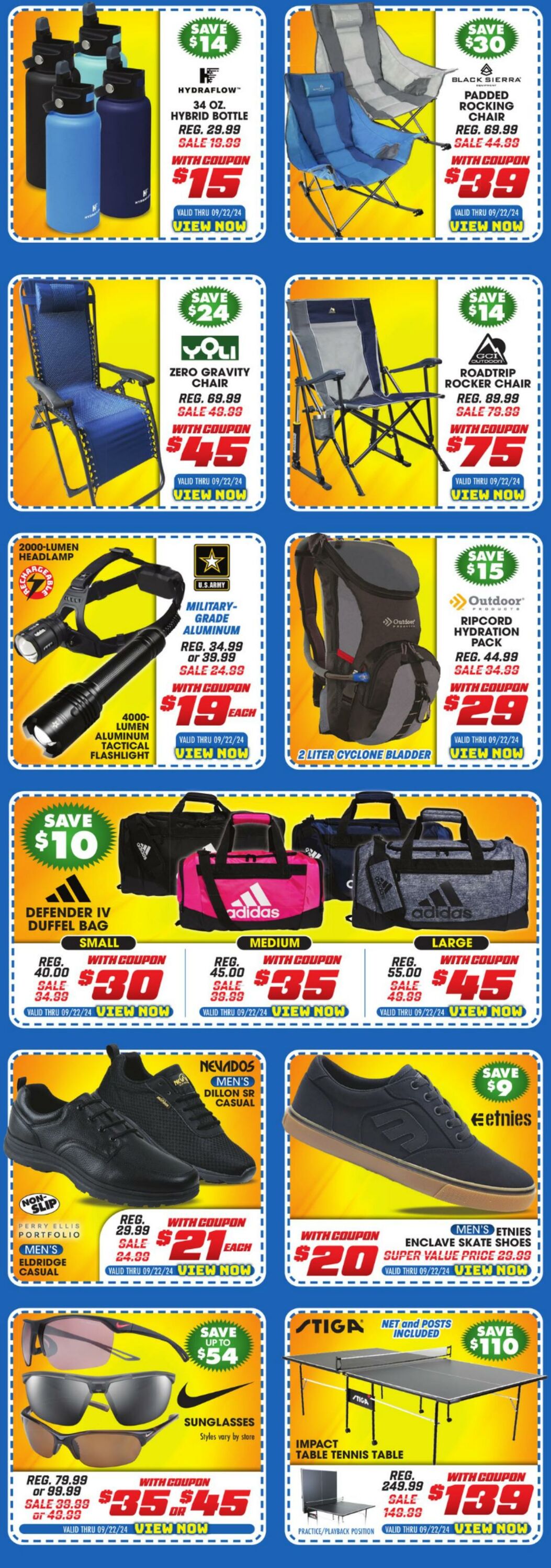 Weekly ad Big  5 09/20/2024 - 09/22/2024