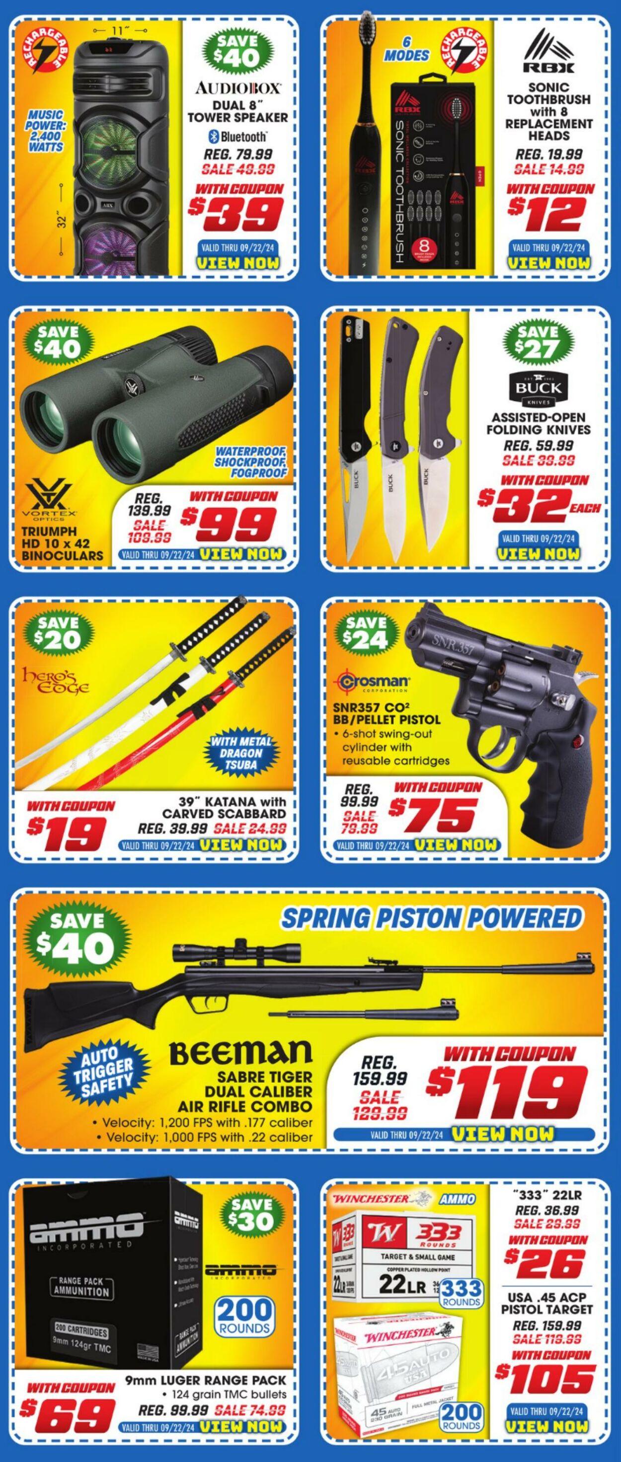 Weekly ad Big  5 09/20/2024 - 09/22/2024