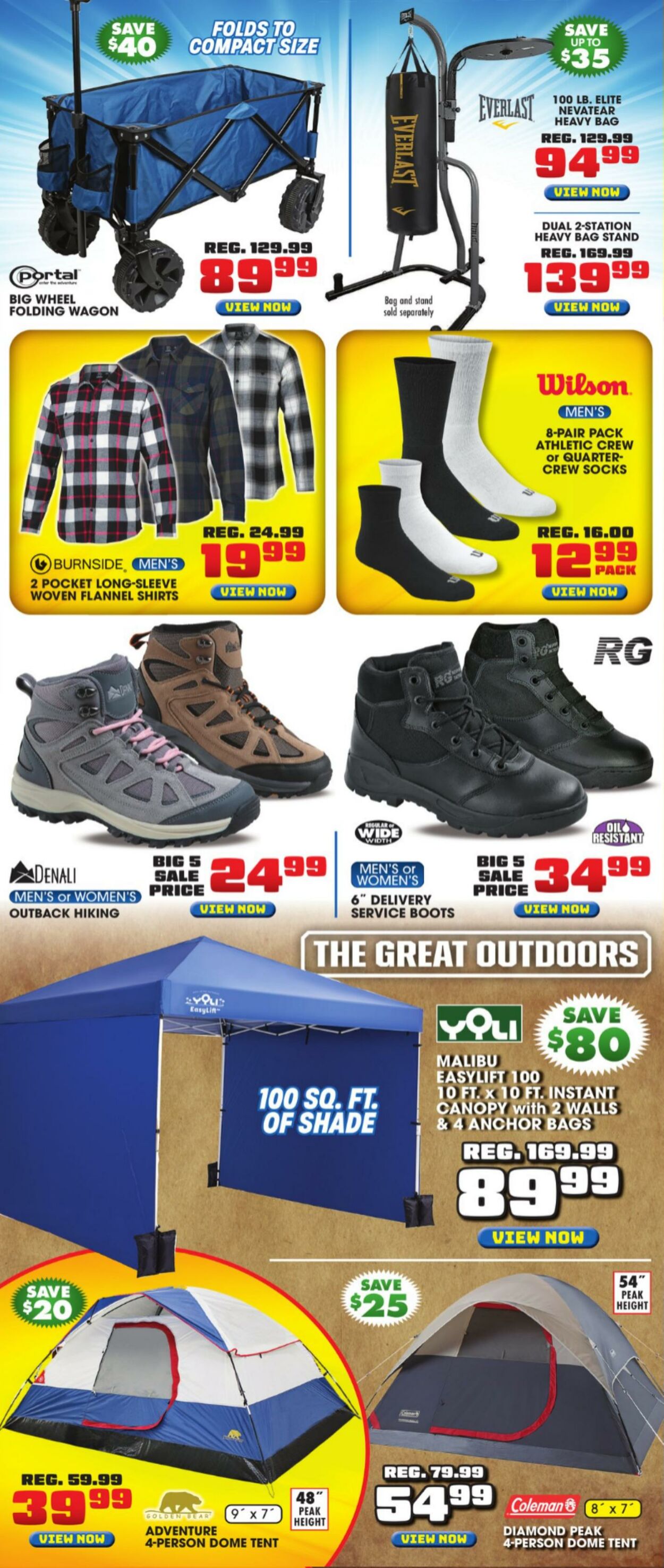 Weekly ad Big  5 09/23/2024 - 09/25/2024