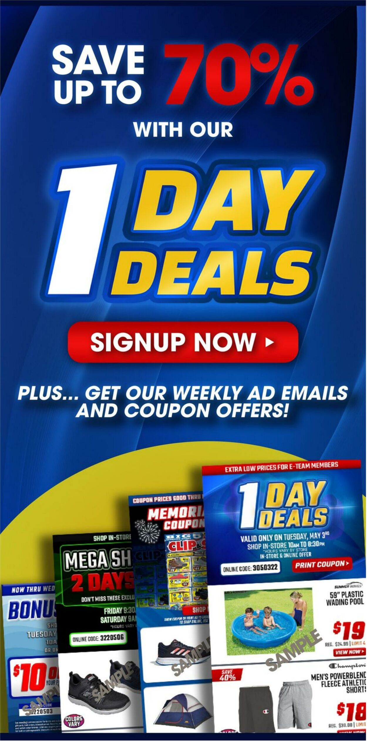 Weekly ad Big  5 10/31/2025 - 11/06/2025