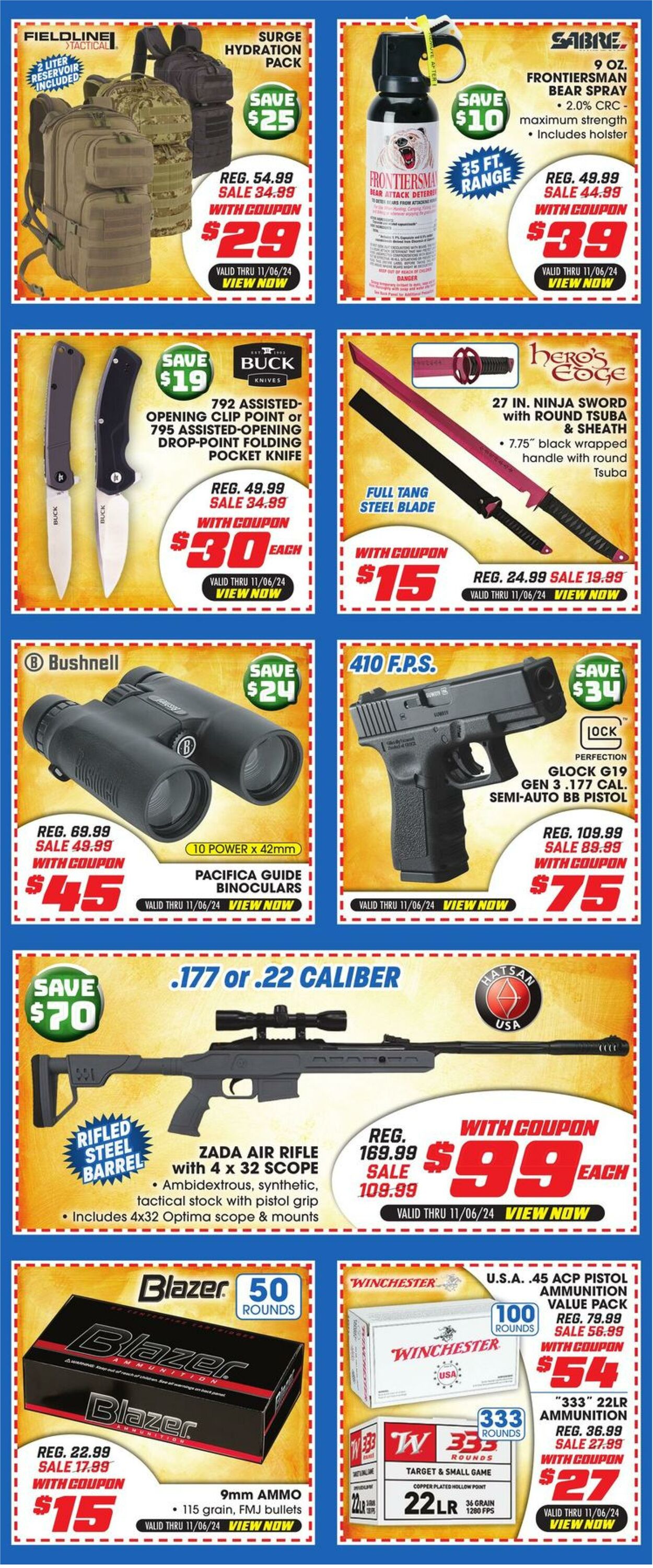 Weekly ad Big  5 11/01/2024 - 11/06/2024