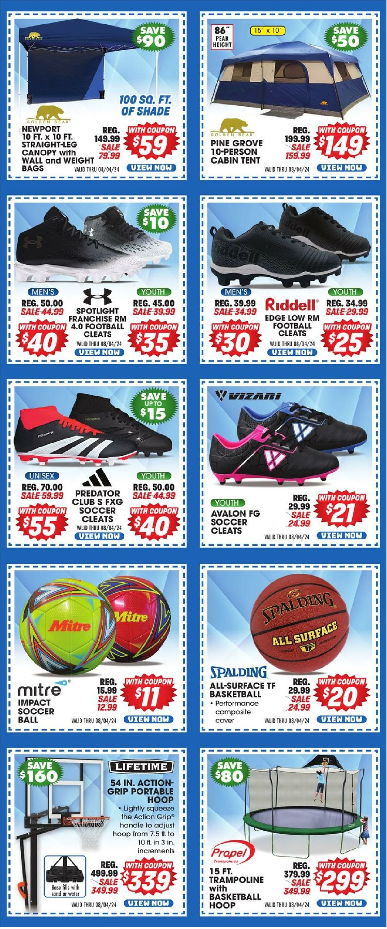 Weekly ad Big  5 08/02/2024 - 08/11/2024