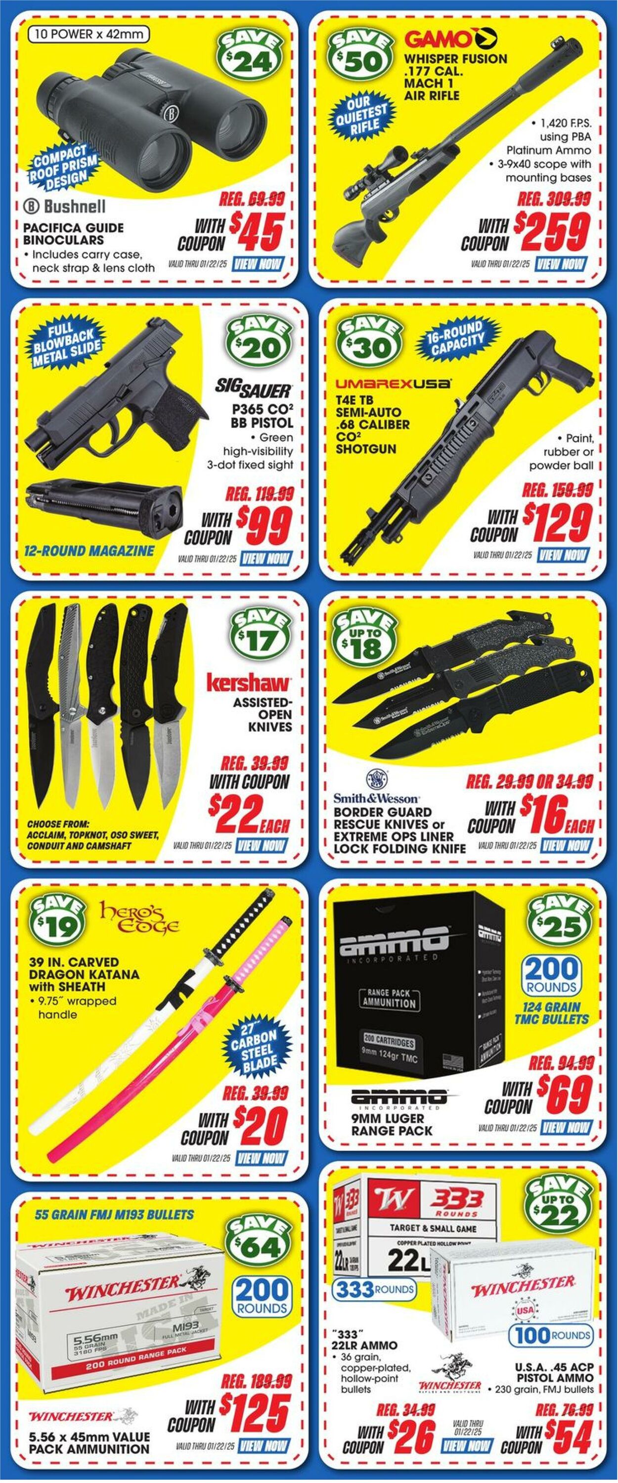 Weekly ad Big  5 01/17/2025 - 01/22/2025