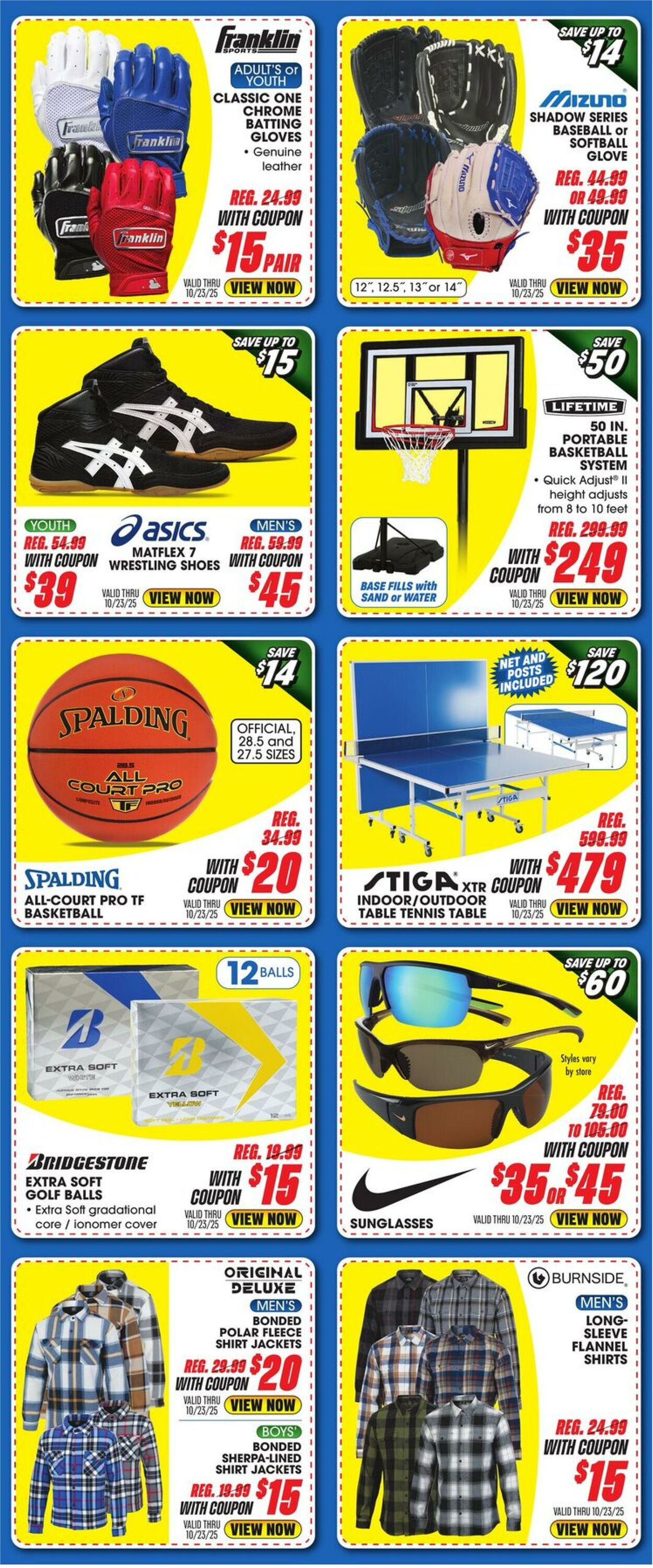 Weekly ad Big  5 10/17/2025 - 10/23/2025
