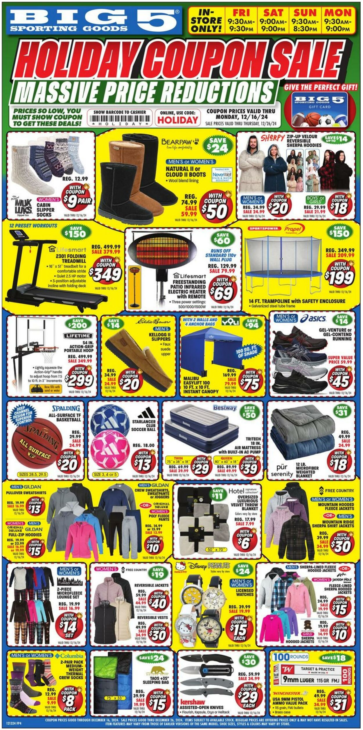 Big  5 Promotional weekly ads