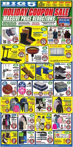 Weekly ad Big  5 12/13/2024 - 12/16/2024