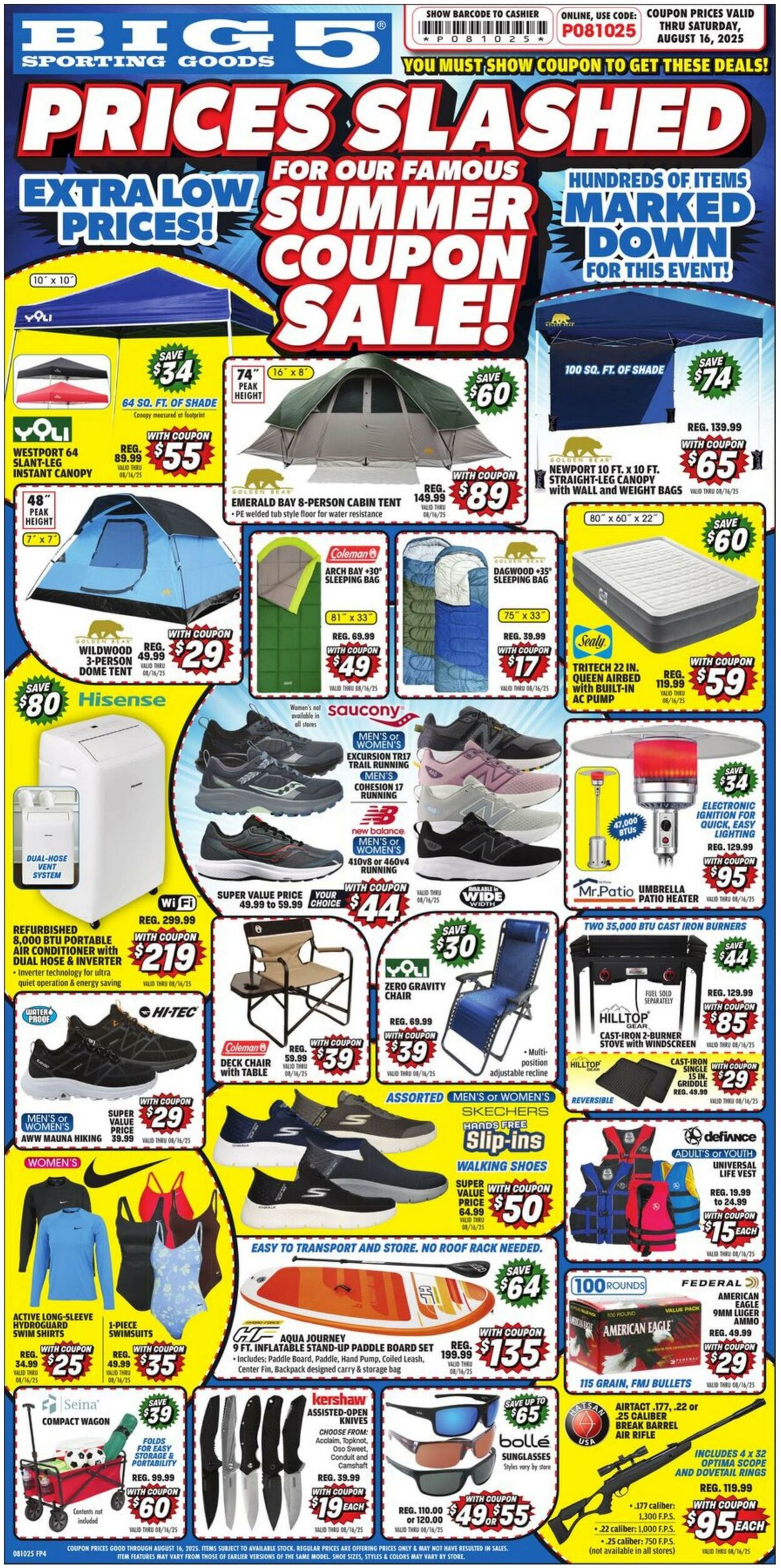 Weekly ad Big  5 08/10/2025 - 08/16/2025