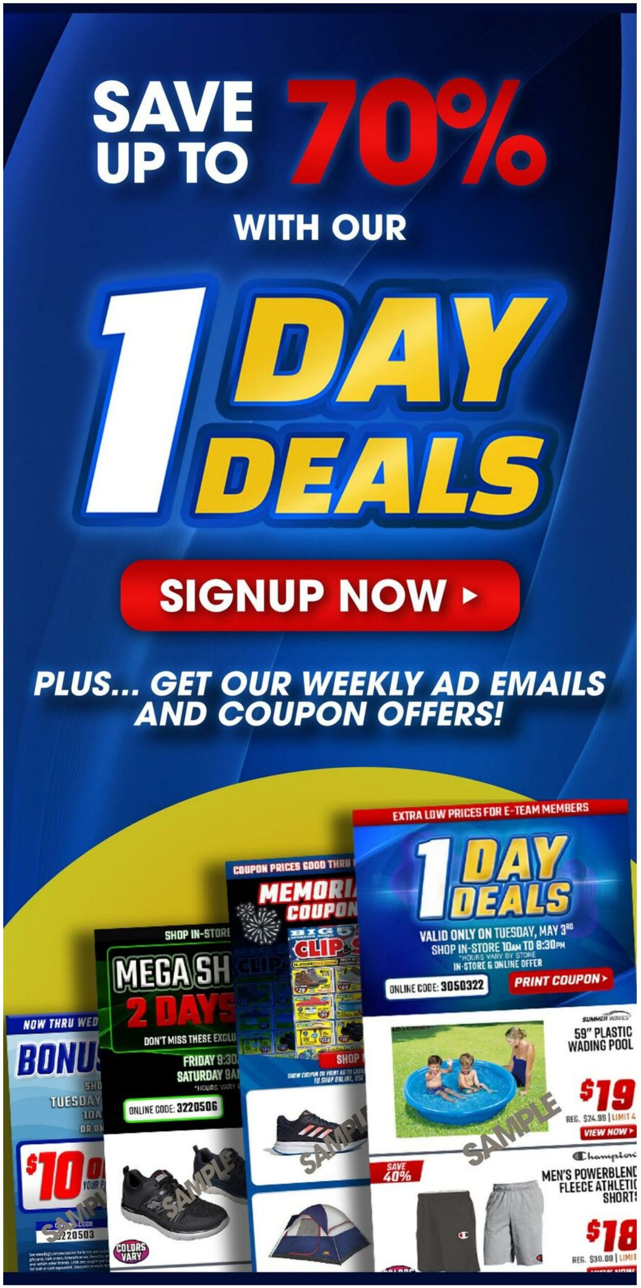 Weekly ad Big  5 08/10/2025 - 08/16/2025