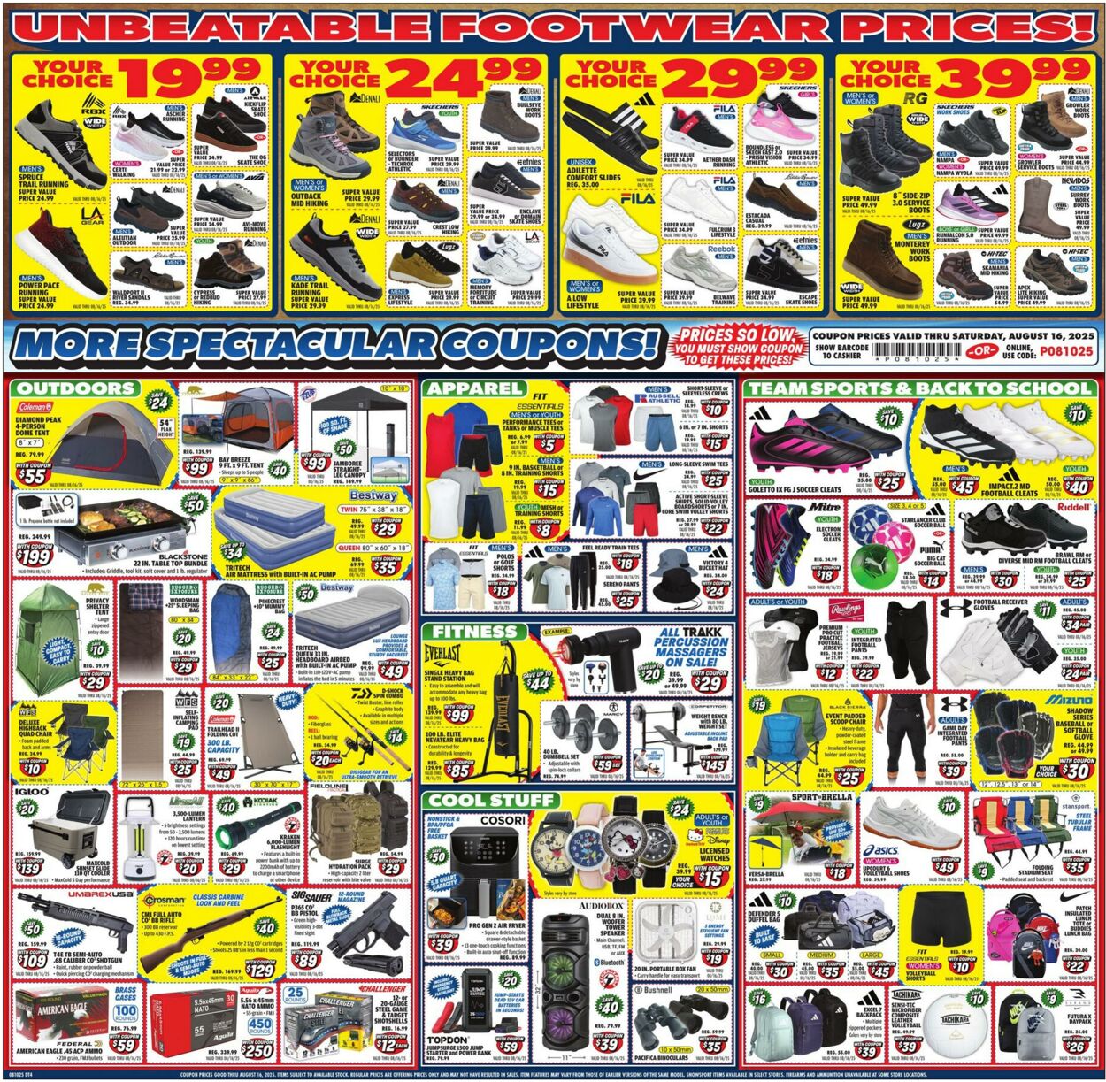 Weekly ad Big  5 08/10/2025 - 08/16/2025