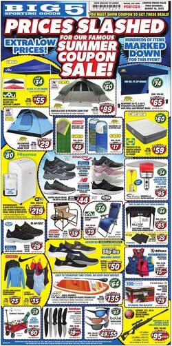 Weekly ad Big  5 08/10/2025 - 08/16/2025