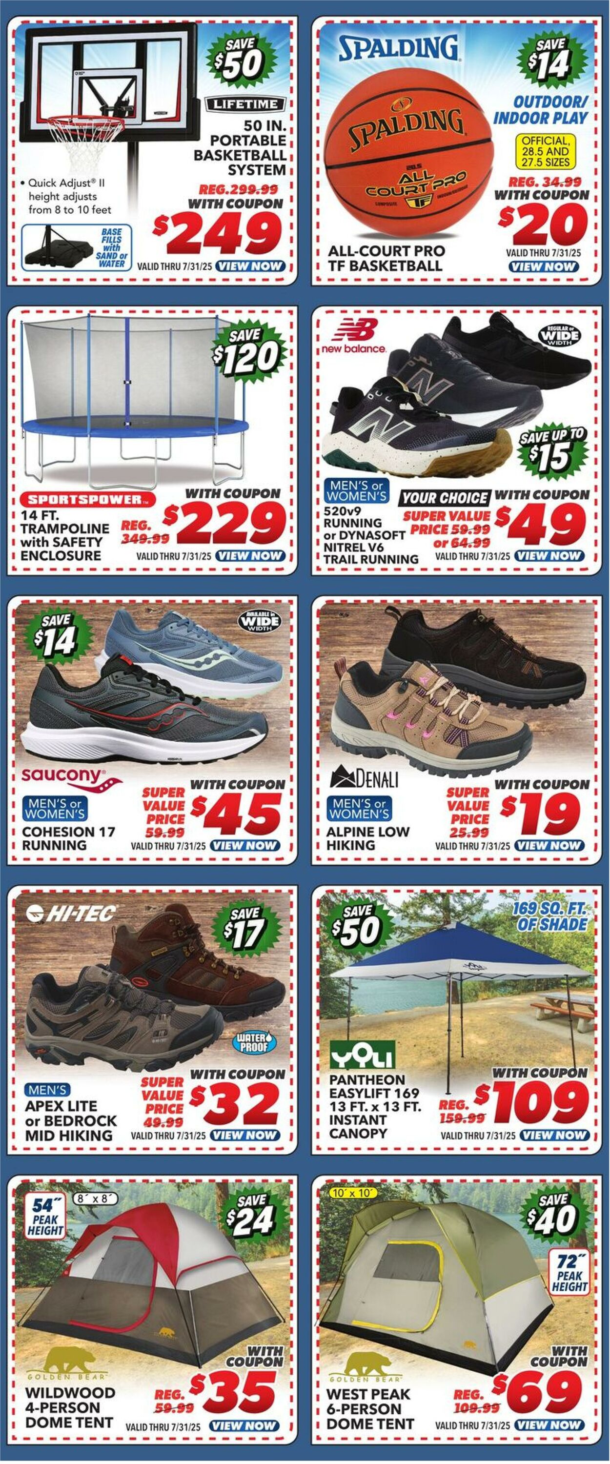 Weekly ad Big  5 07/27/2025 - 07/31/2025