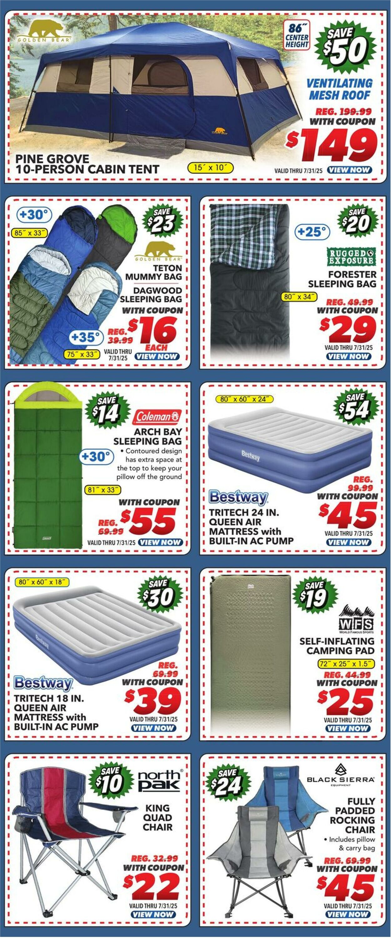 Weekly ad Big  5 07/27/2025 - 07/31/2025