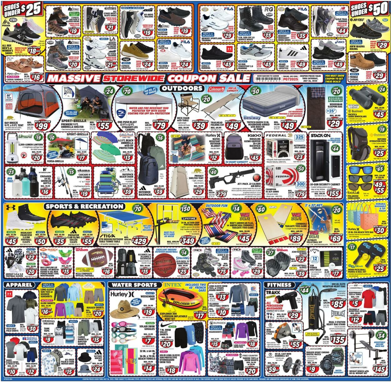 Weekly ad Big  5 07/18/2025 - 07/26/2025