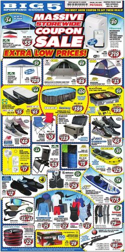 Weekly ad Big  5 07/18/2025 - 07/26/2025