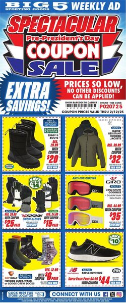 Weekly ad Big  5 10/07/2022 - 10/13/2022