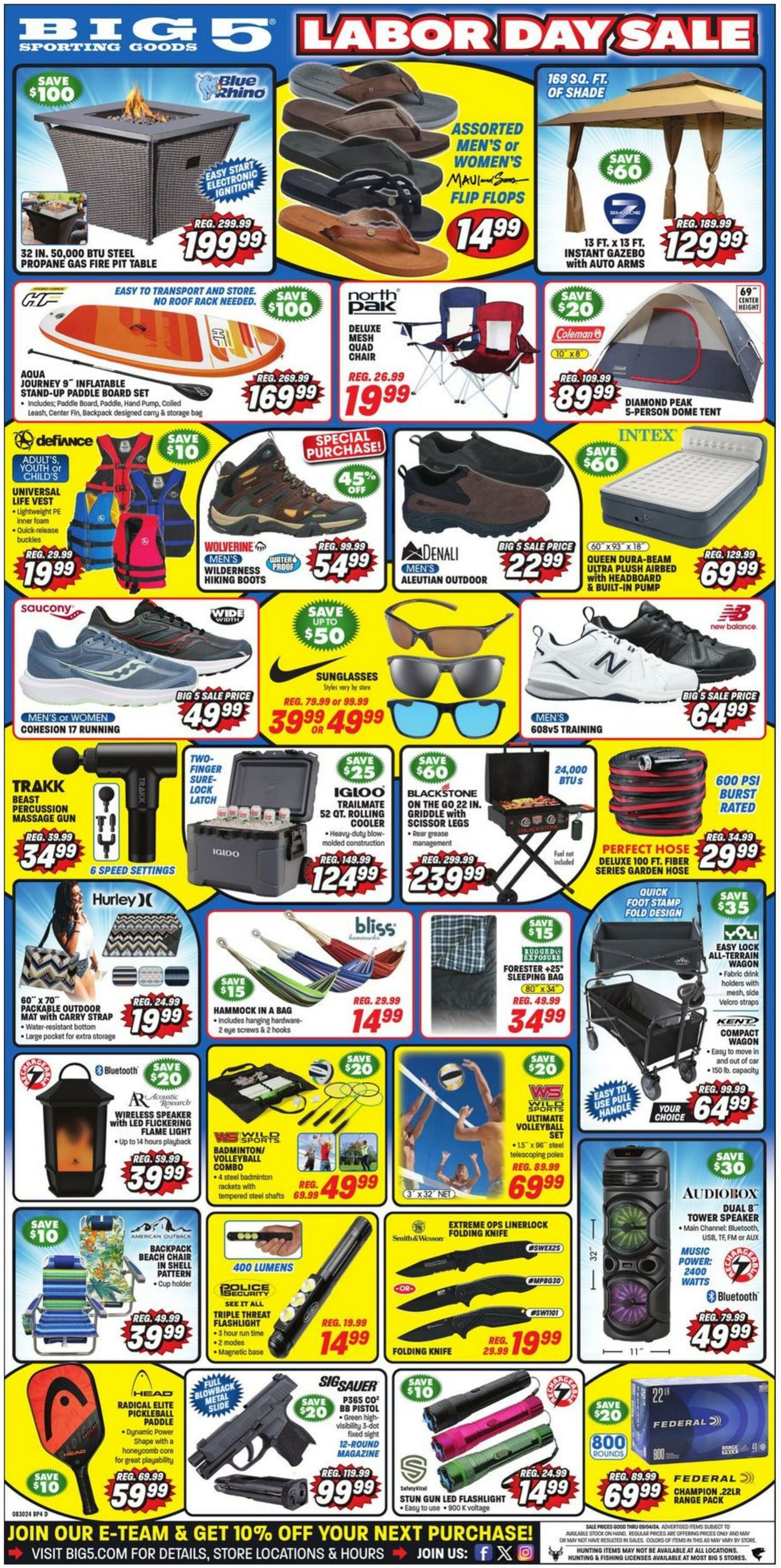 Weekly ad Big  5 09/03/2024 - 09/04/2024